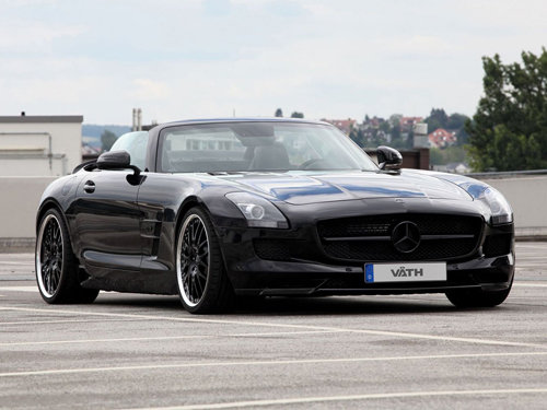 超级拉风 Vath改装奔驰SLS AMG 敞篷版