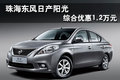 珠海東風日產陽光綜合優惠1.2萬元