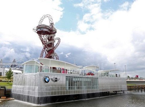BMW奥运展馆在伦敦奥运公园揭幕