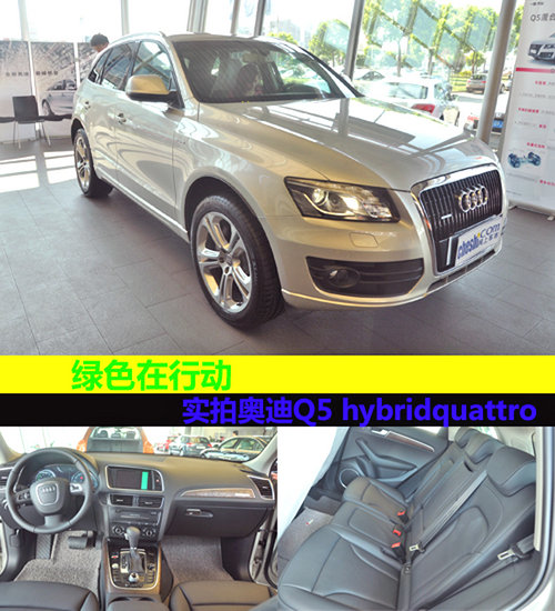 绿色在行动 实拍奥迪Q5hybrid quattro