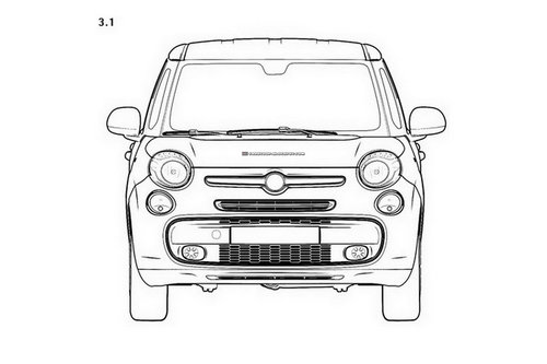 菲亚特新500XL曝光 轴距加长/巴黎发布