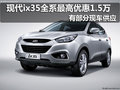 現(xiàn)代ix35全系最高優(yōu)惠1.5萬(wàn) 有部分現(xiàn)車(chē)