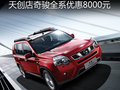 日產(chǎn)天創(chuàng)店奇駿全系優(yōu)惠8000元 贈(zèng)禮包
