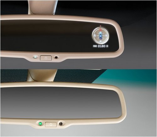 比亚迪S6搭载电子防眩+隐形电子后视镜