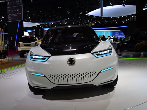 混动系统 双龙e-XIV概念车巴黎车展发布