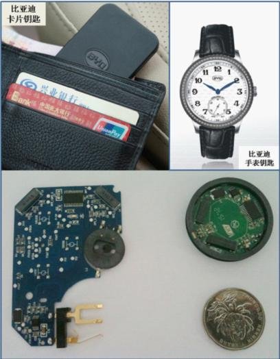 IT专利立功 比亚迪将推高智能手表钥匙