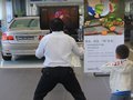 5S店内叫卖不断 参观宝马有机农夫市集