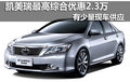 凯美瑞最高综合优惠2.3万元 有少量现车