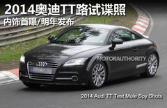 2014款奥迪TT曝光 轴距加长/车身轻量化