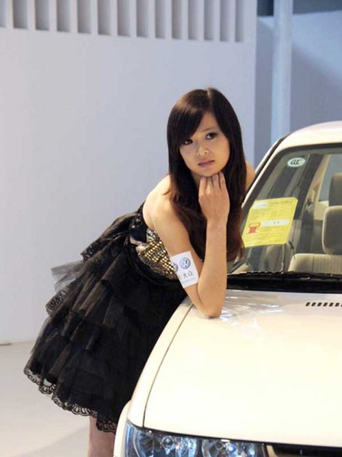 2012中国西南国际汽车博览会 车模随拍