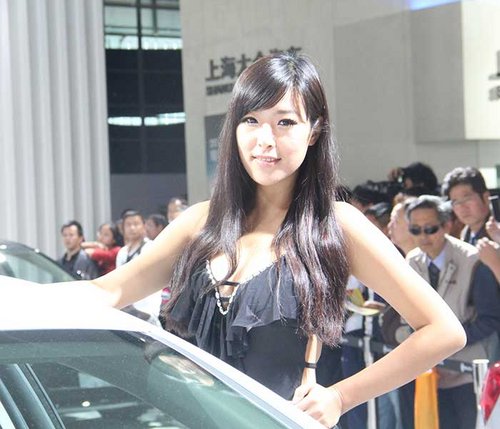 2012中国西南国际汽车博览会 车模随拍