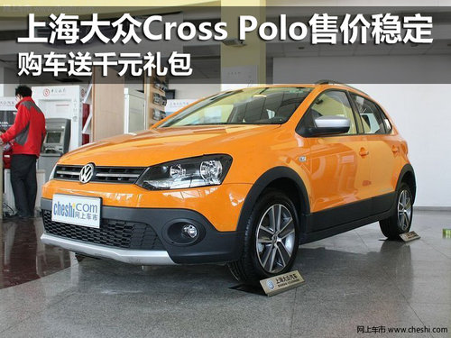 购上海大众Cross Polo赠礼包 订金5千元