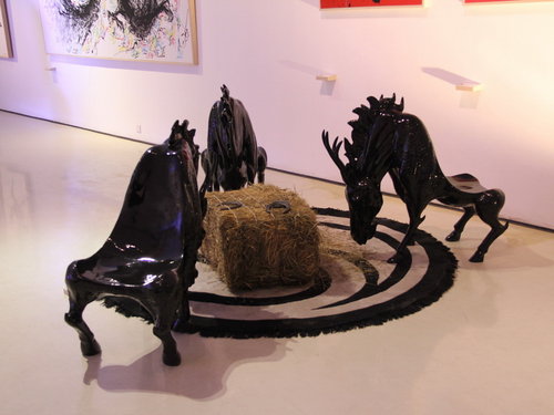 龙马主题 法拉利中国二十周年展北京站