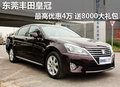 東莞豐田皇冠最高優(yōu)惠4萬 送8000大禮包