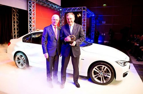 全新BMW 3系荣获2012年金方向盘奖