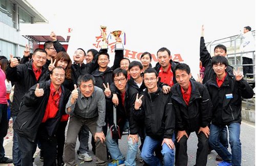 东本车队夺第六届HONDA中国节能竞技赛
