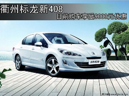 衢州標龍新408 目前購車享受9000元優(yōu)惠