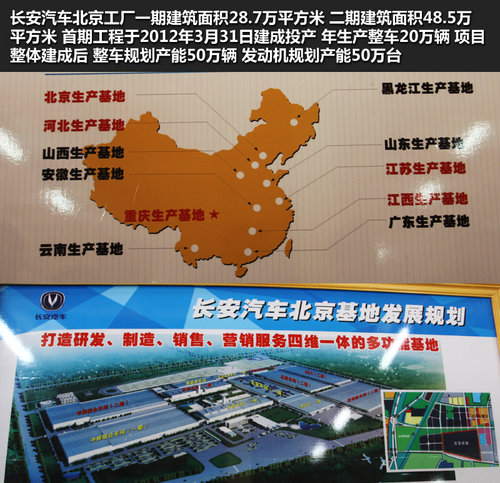 与长安睿骋共线 北京基地将生产高端SUV