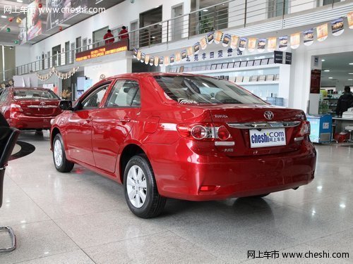 郑州购卡罗拉综合优惠1.88万元 有现车