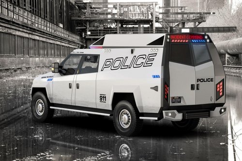 美发布新一代专用警车 能侦测多种武器