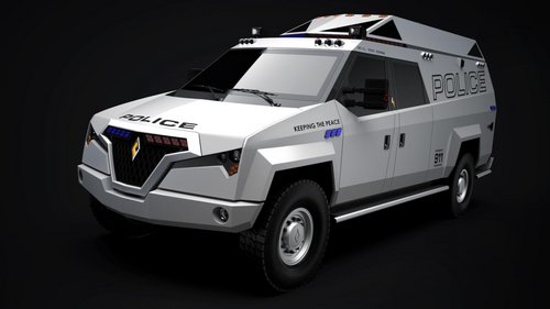 美发布新一代专用警车 能侦测多种武器