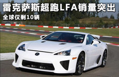 雷克薩斯LFA生產停止 500預定計劃完成