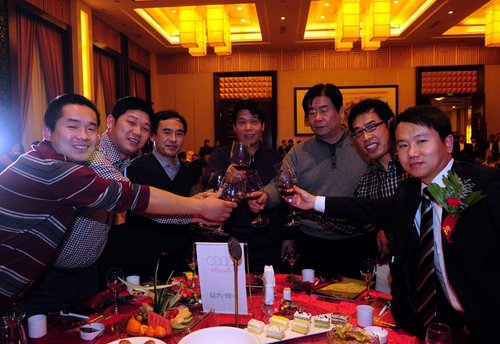 奥迪相伴2012金威大酒店高端红酒品鉴会