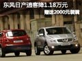太原東風日產逍客有現車 優(yōu)惠1.18萬元