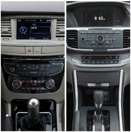 科技含金量比试 标致508、雅阁对对碰