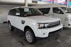 2013款路虎揽胜运动版3.0 白色低价出售