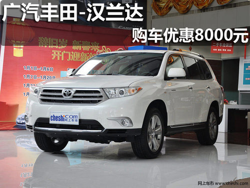 淄博豐田漢蘭達(dá)現(xiàn)車銷售全系優(yōu)惠8000元