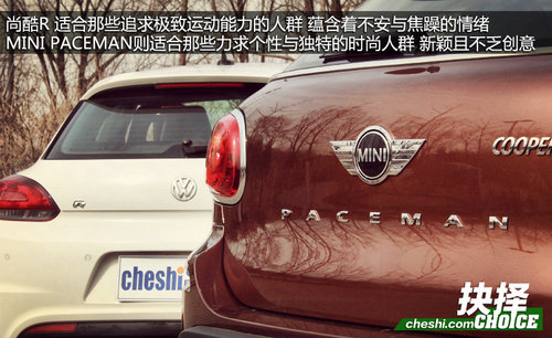 近价之选 MINI PACEMAN/大众尚酷R选购