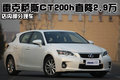 雷克薩斯CT200h現金直降2.9萬 部分現車