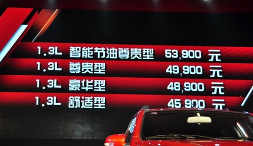 夏利N7 Mini SUV上市 售4.59万-5.39万元