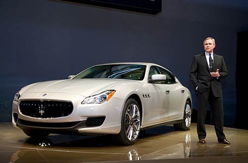 玛莎拉蒂Quattroporte总裁轿车全球首发
