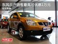 東風(fēng)日產(chǎn)逍客最高可優(yōu)惠1萬元 現(xiàn)車銷售