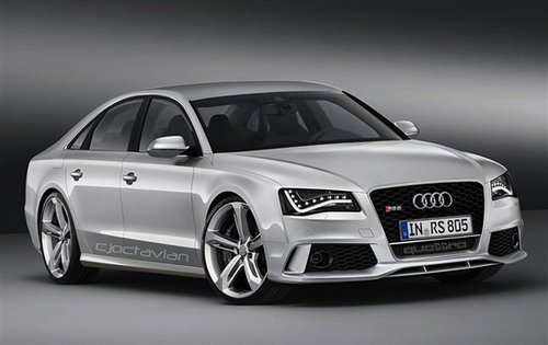 奥迪RS8假想图曝光 动力或超现款S8动力