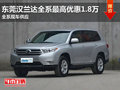 东莞汉兰达全系最高优惠1.8万 现车供应