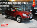 南寧廣緣日產(chǎn)逍客優(yōu)惠1.2萬(wàn)元 部分現(xiàn)車