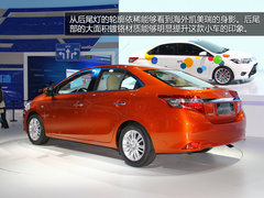 家族式动感设计车展实拍丰田新一代威驰
