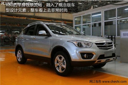 一汽奔腾首款SUV—X80亮相丽水隆昌4S店