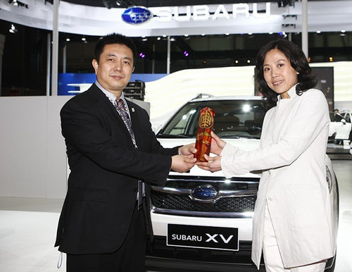 SUBARU XV 在上海车展期间接连获得大奖