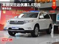 重慶豐田漢蘭達(dá)優(yōu)惠1.0萬元 現(xiàn)車在店