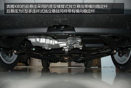 超强综合实力 奔腾首款SUV X80到店实拍
