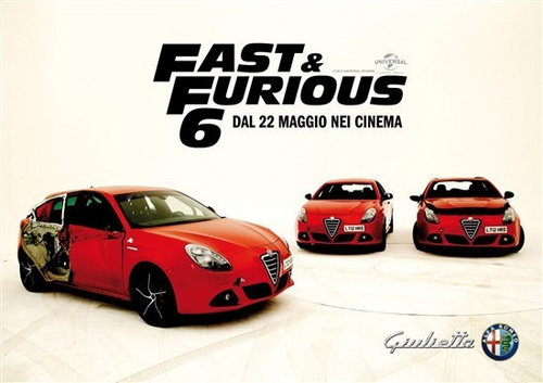 限量6台Giulietta《速度与激情6》版发布