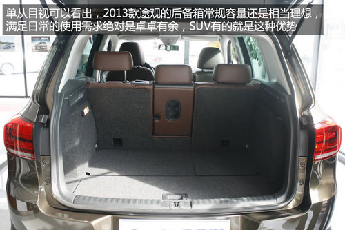 上海大众2013款途观实拍 外观配置全新升级