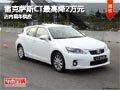 太原雷克薩斯CT最高優惠2萬元 現車供應