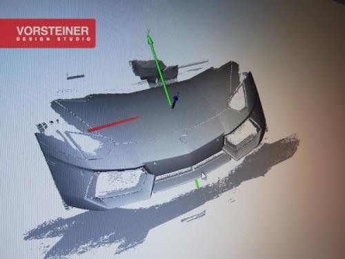 蘭博基尼aventador改裝 三維圖像的應用