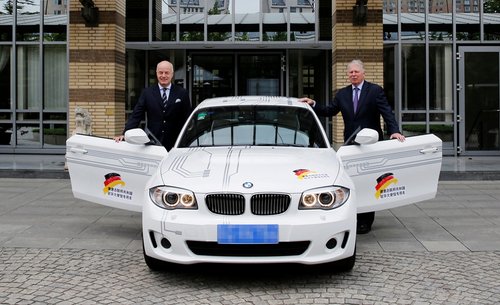 宝马：BMW ActiveE交付德国驻华大使馆