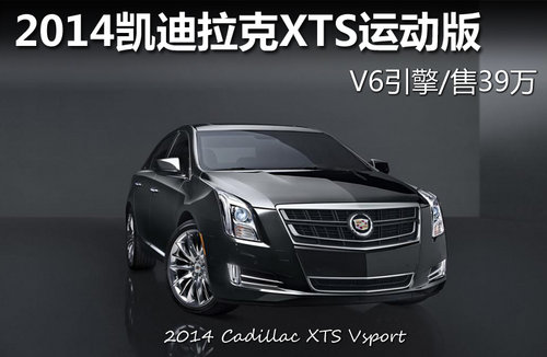 2014凯迪拉克XTS运动版 V6引擎/售39万